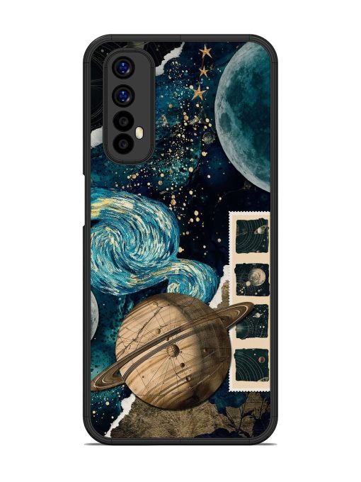 Celestial Tapestry Glossy Soft Edge Case for Realme 7