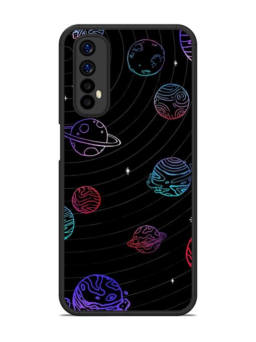 Cosmic Ballet Glossy Soft Edge Case for Realme 7