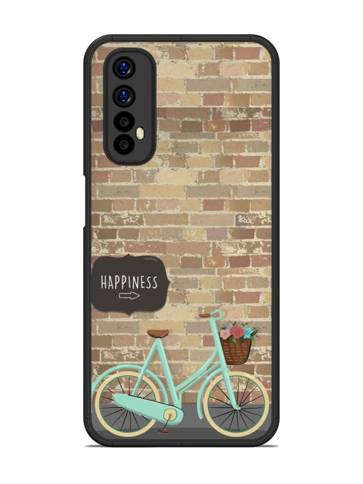 Pedaling Towards Happiness Glossy Soft Edge Case for Realme 7