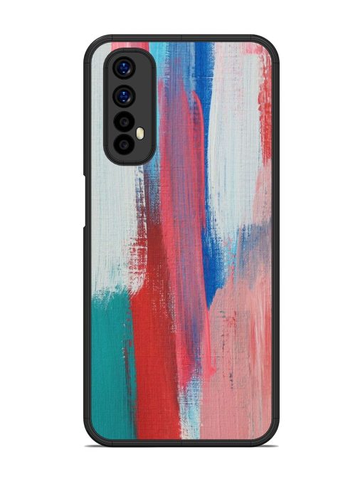 Colorful Chaos Glossy Soft Edge Case for Realme 7