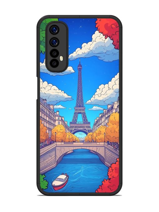 Parisian Panorama Glossy Soft Edge Case for Realme 7