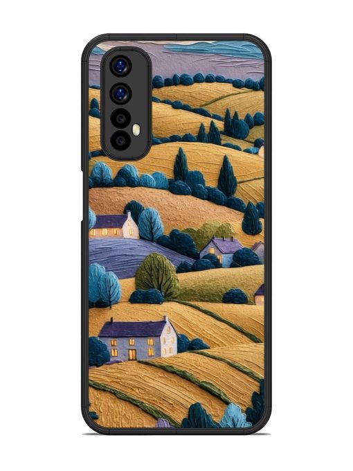 Rolling Hilltop Haven Glossy Soft Edge Case for Realme 7