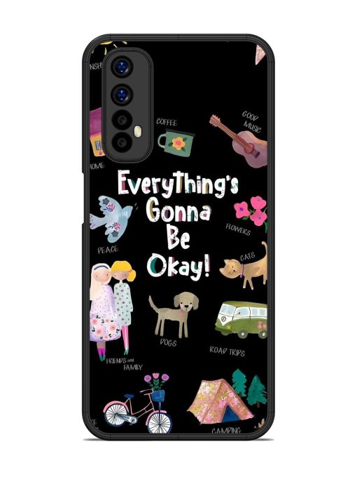 Everything'S Gonna Be Okay Glossy Soft Edge Case for Realme 7