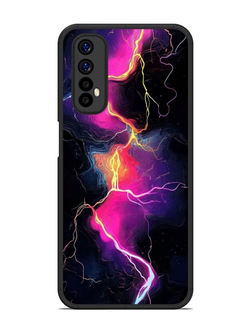 Electric Dreams Glossy Soft Edge Case for Realme 7