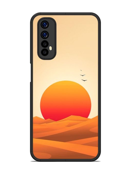 Desert Sunset Glossy Soft Edge Case for Realme 7