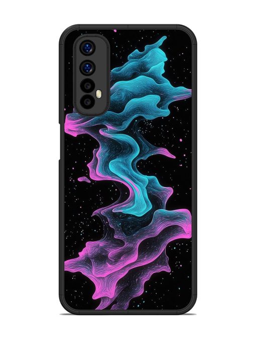 Cosmic Currents Glossy Soft Edge Case for Realme 7