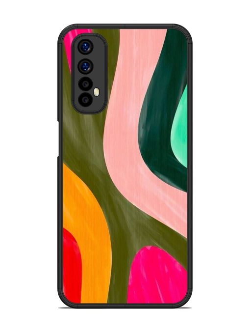 Wavy Wonder Glossy Soft Edge Case for Realme 7