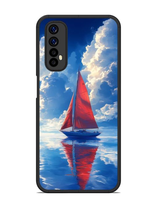 Crimson Sails Glossy Soft Edge Case for Realme 7