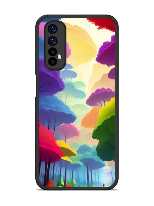 Rainbow Road Glossy Soft Edge Case for Realme 7