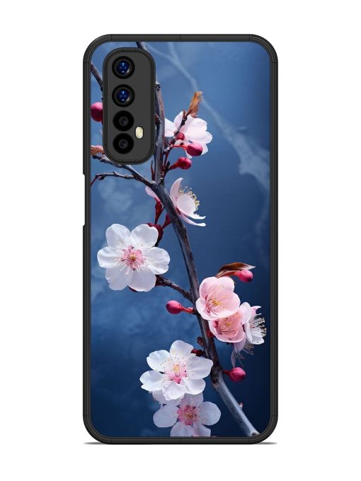 Delicate Blossoms Glossy Soft Edge Case for Realme 7