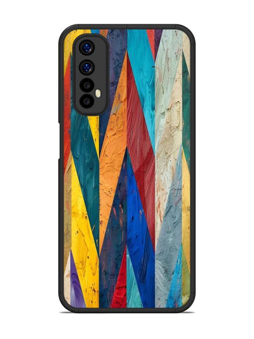 Abstract Tapestry Glossy Soft Edge Case for Realme 7