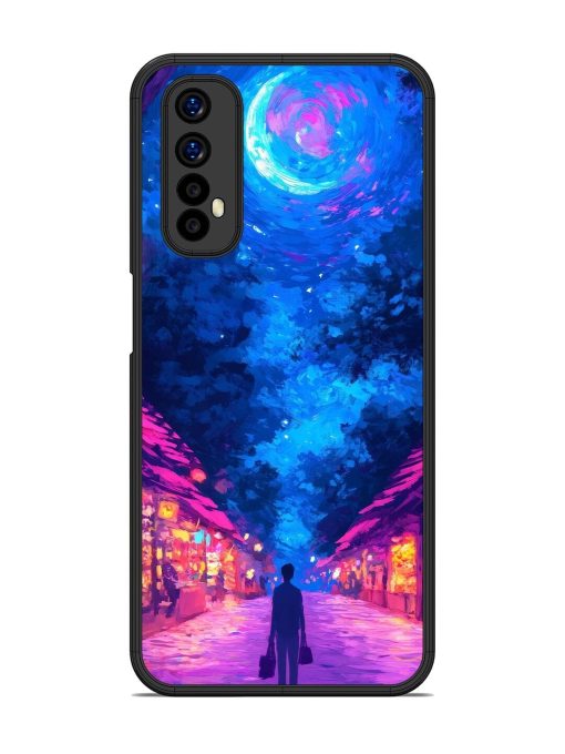 Neon Nightscape Glossy Soft Edge Case for Realme 7