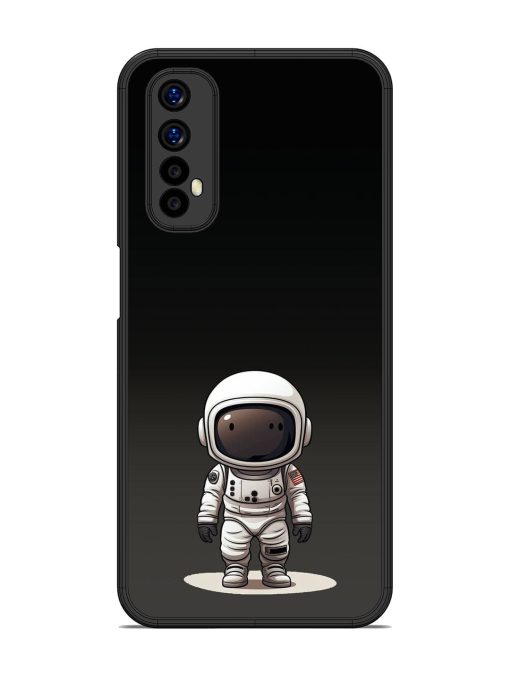 Neon Astronaut Glossy Soft Edge Case for Realme 7