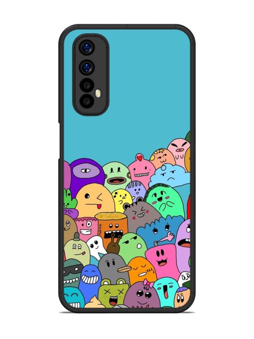 Monster Mash Glossy Soft Edge Case for Realme 7