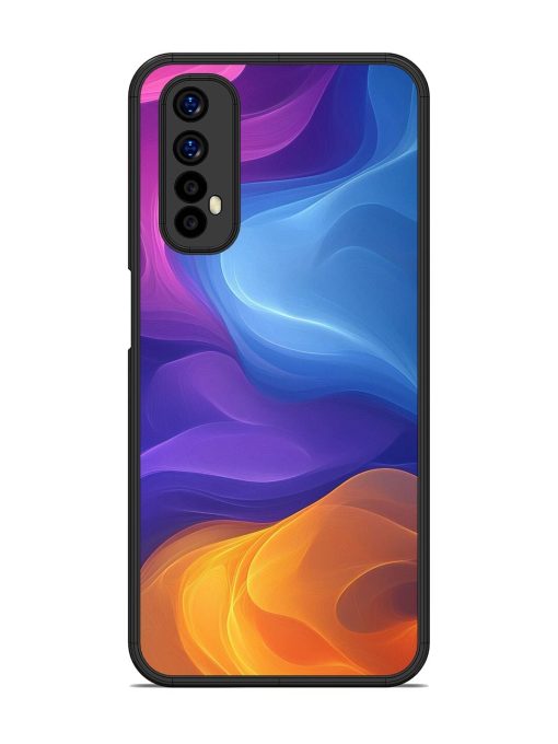 Cosmic Currents Glossy Soft Edge Case for Realme 7