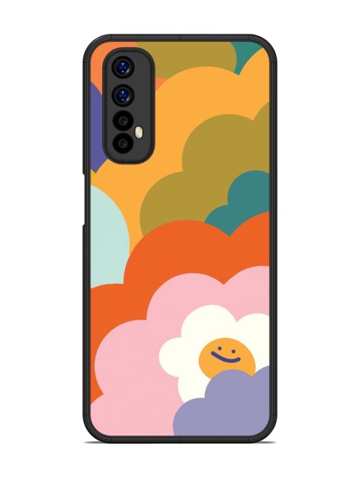 Happy Flower Power Glossy Soft Edge Case for Realme 7