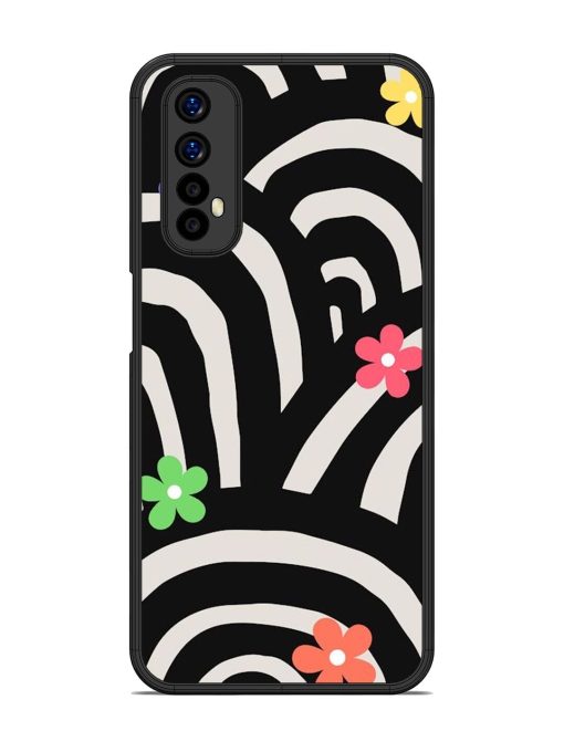 Rainbow Arcs Glossy Soft Edge Case for Realme 7