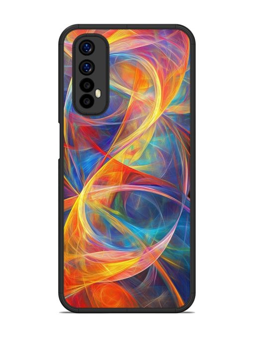 Cosmic Currents Glossy Soft Edge Case for Realme 7