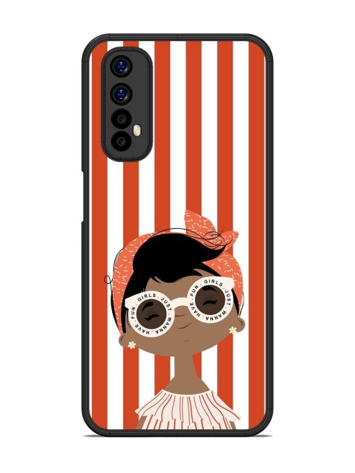 Girls Just Wanna Have Fun Glossy Soft Edge Case for Realme 7