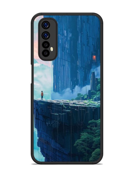 Solitude In The Sky Glossy Soft Edge Case for Realme 7