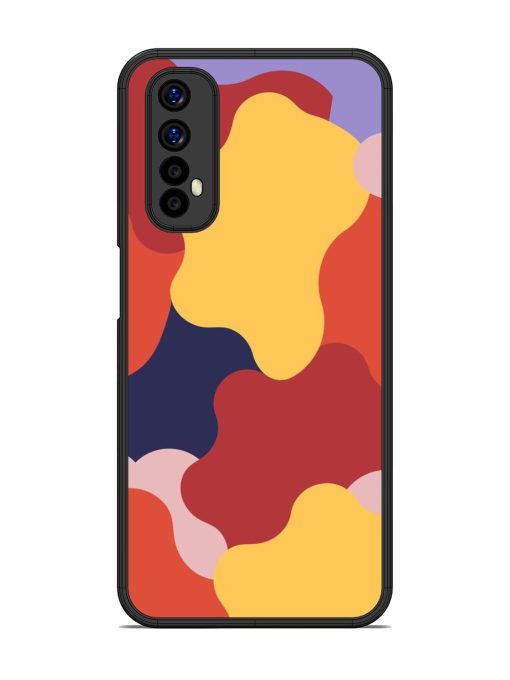 Gooey Color Chaos Glossy Soft Edge Case for Realme 7