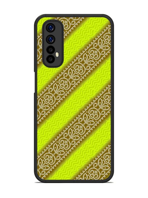 Golden Bandana Bliss Glossy Soft Edge Case for Realme 7