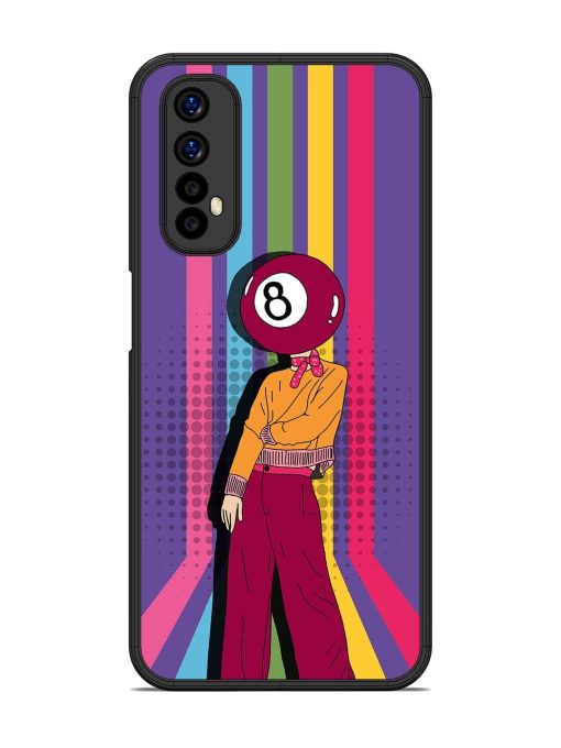 Eight Ball Fashionista Glossy Soft Edge Case for Realme 7