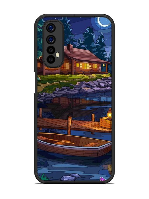 Moonlit Serenity Glossy Soft Edge Case for Realme 7