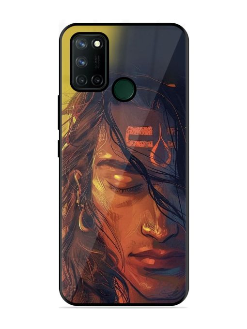 Tranquil Shiva Glossy Soft Edge Case for Realme 7I Chachhi