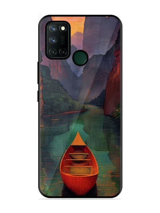 Serene Passage Glossy Soft Edge Case for Realme 7I Chachhi