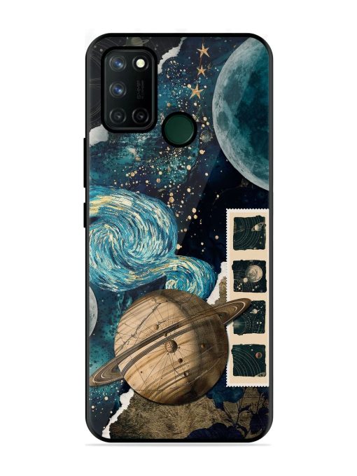 Celestial Tapestry Glossy Soft Edge Case for Realme 7I Chachhi