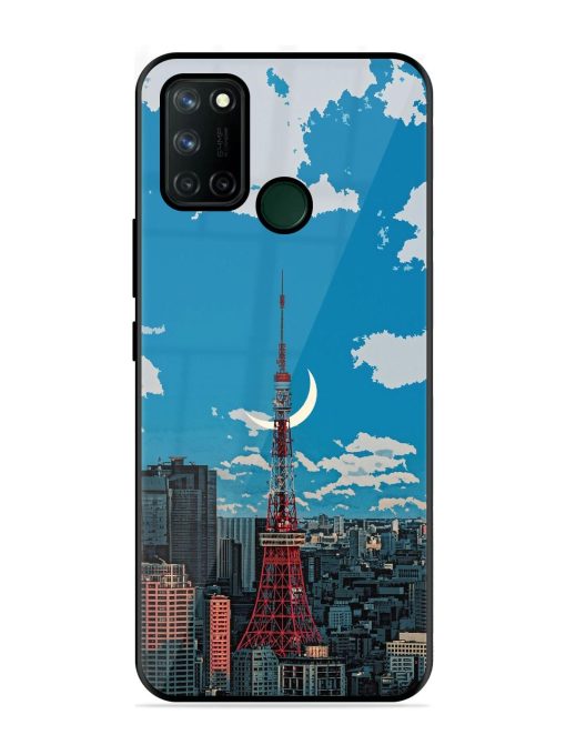 Tokyo Twilight Glossy Soft Edge Case for Realme 7I Chachhi