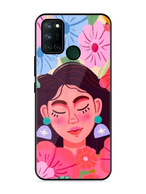 Blooming Serenity Glossy Soft Edge Case for Realme 7I Chachhi