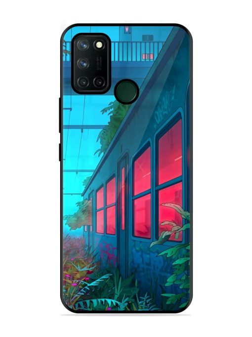 Urban Jungle Glossy Soft Edge Case for Realme 7I Chachhi