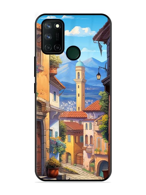 Tuscan Twilight Glossy Soft Edge Case for Realme 7I Chachhi