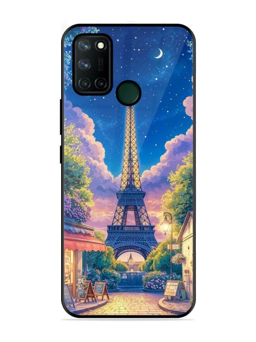 Twilight In Paris Glossy Soft Edge Case for Realme 7I Chachhi