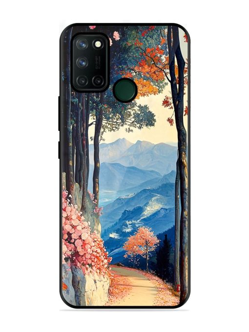 Mountainside Serenity Glossy Soft Edge Case for Realme 7I Chachhi