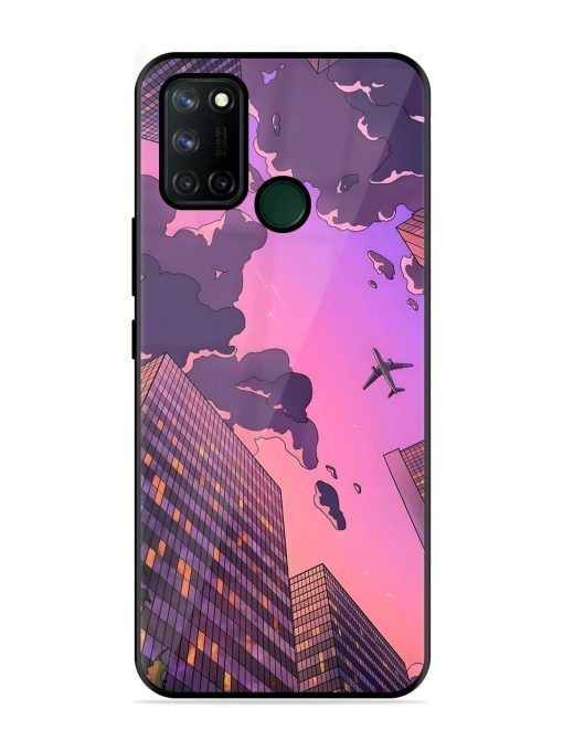 Urban Twilight Glossy Soft Edge Case for Realme 7I Chachhi