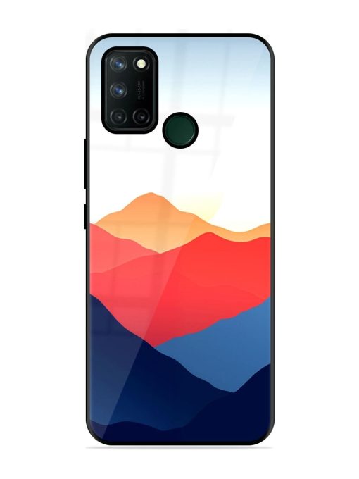 Sunset Peaks Glossy Soft Edge Case for Realme 7I Chachhi