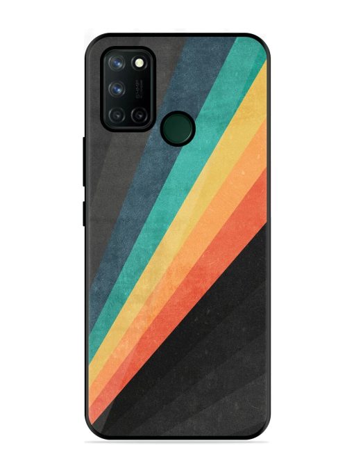 Retro Spectrum Glossy Soft Edge Case for Realme 7I Chachhi