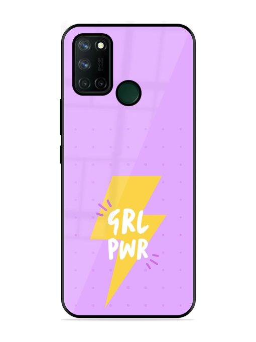 Girl Power Spark Glossy Soft Edge Case for Realme 7I Chachhi