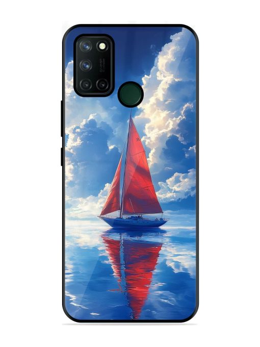 Crimson Sails Glossy Soft Edge Case for Realme 7I Chachhi