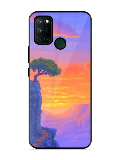 Cliffside Solitude Glossy Soft Edge Case for Realme 7I Chachhi