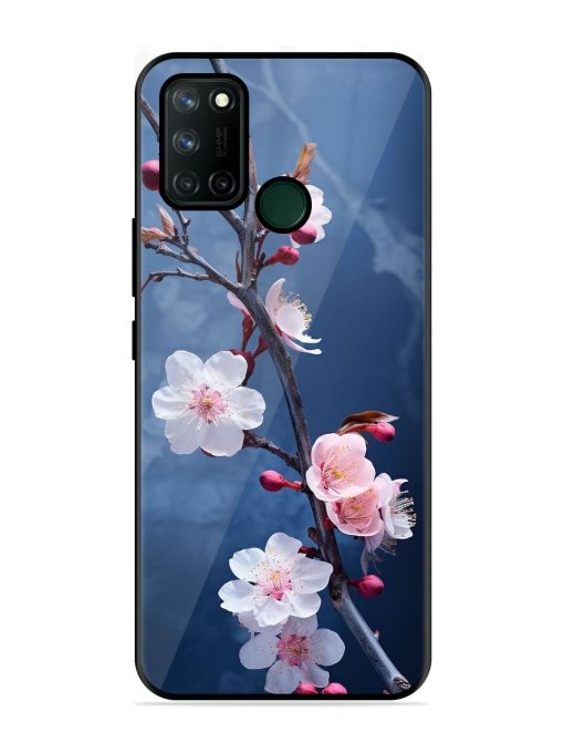 Delicate Blossoms Glossy Soft Edge Case for Realme 7I Chachhi