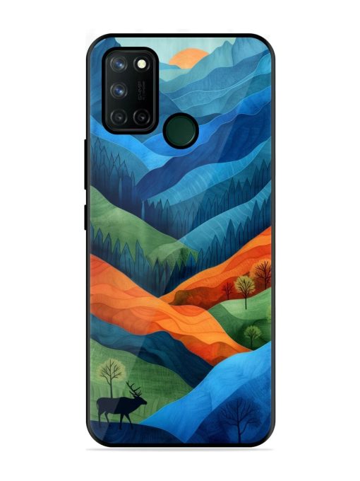 Layers Of The Land Glossy Soft Edge Case for Realme 7I Chachhi