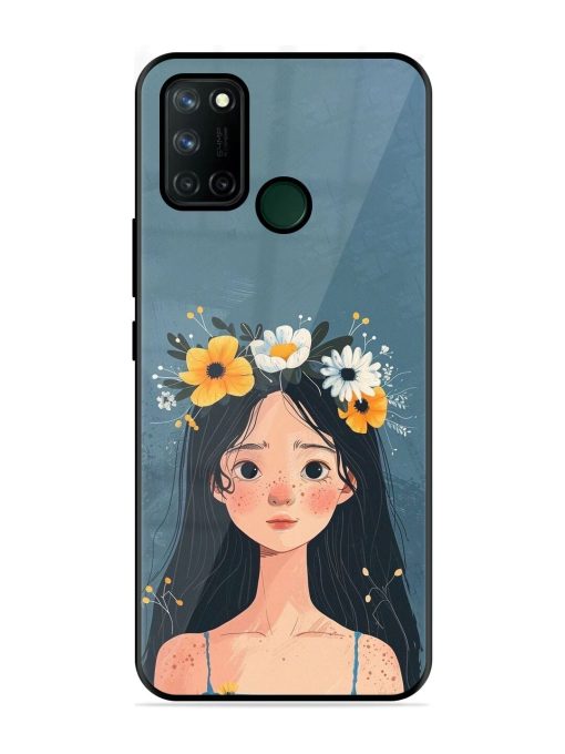 Gurl Art Glossy Soft Edge Case for Realme 7I Chachhi