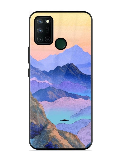 Mountain Mist Glossy Soft Edge Case for Realme 7I Chachhi