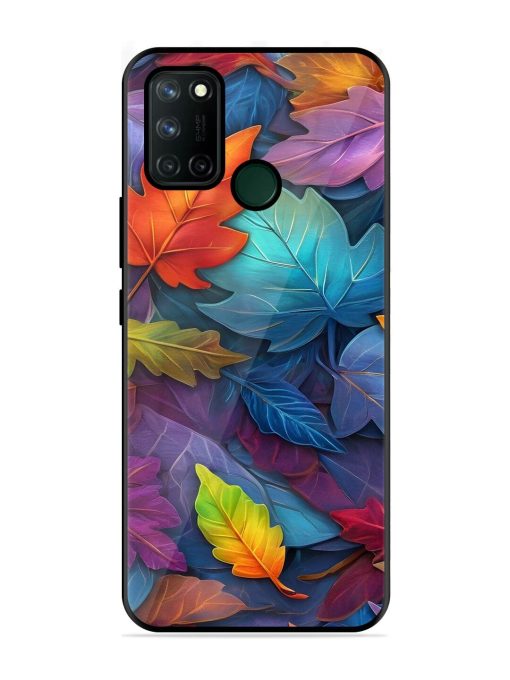 Autumn'S Embrace Glossy Soft Edge Case for Realme 7I Chachhi