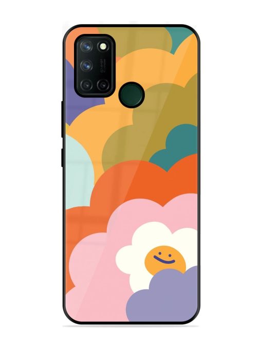 Happy Flower Power Glossy Soft Edge Case for Realme 7I