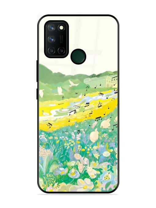 Melody In Bloom Glossy Soft Edge Case for Realme 7I Chachhi